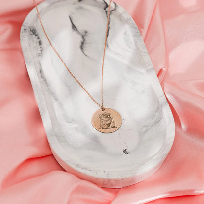 Custom Pet Photo Necklace